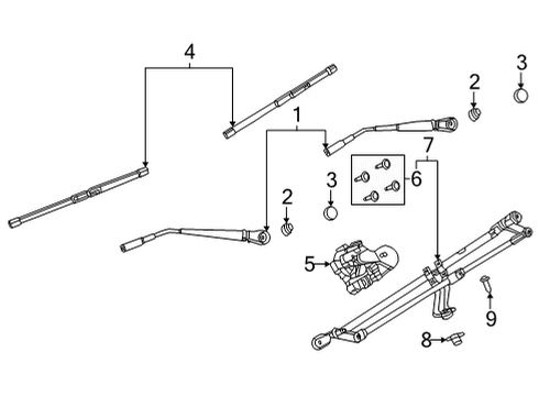 Wiper Arm Cap