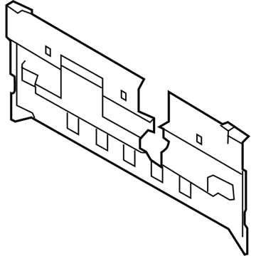 Trim Assy - Back Panel