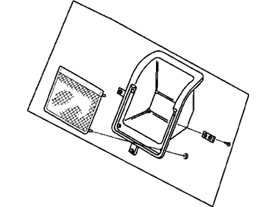 Bin & Net Kit, Bulkhead Top Storage