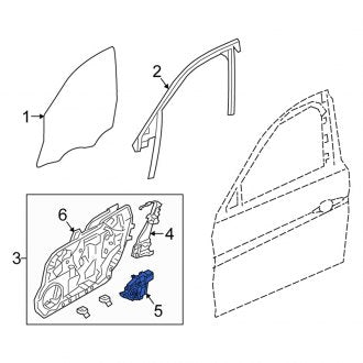 New OEM Genuine Smart Car, Rear Rearward Floor Pan - Part # 4516161552