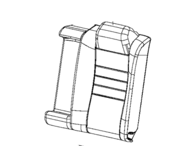 Cover Rear Seat Back Left