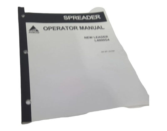 New OEM Genuine AGCO Operator'S Manual, Part # 522670D1A