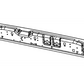 New 2009-2012 Fits Chrysler 1500 Reinfmnt-Cab Back - Part # 55112307AB
