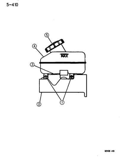 Master Cylinder Assembly, Brake