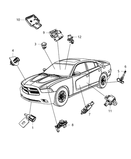 Sensor And Bracket Adaptive Speed Control Module