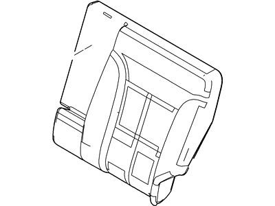 Cover Assy - Rear Seat Back