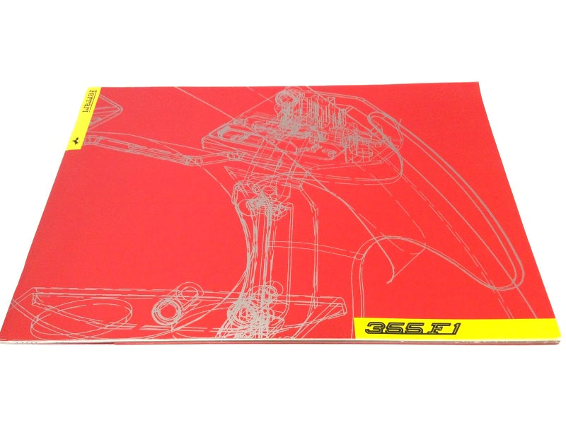 New OEM 1997 Ferrari 355F1 Press Release Information Kit – Cat. 1225/97