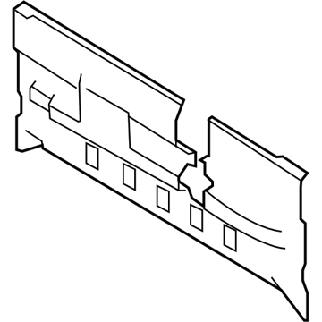 Trim Assy - Back Panel