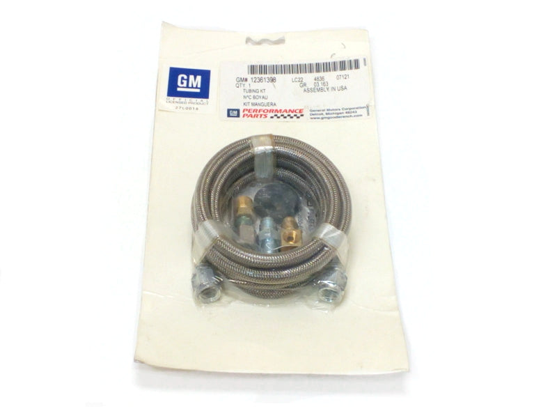 New OEM GM Performance Parts 4AN Stainless Steel Braided Hose, Part # 12361398