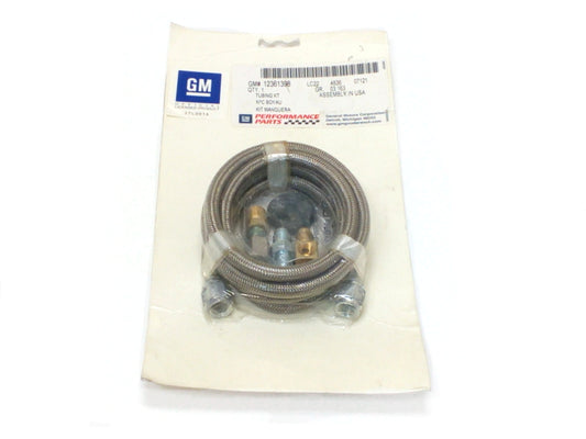 New OEM GM Performance Parts 4AN Stainless Steel Braided Hose, Part # 12361398