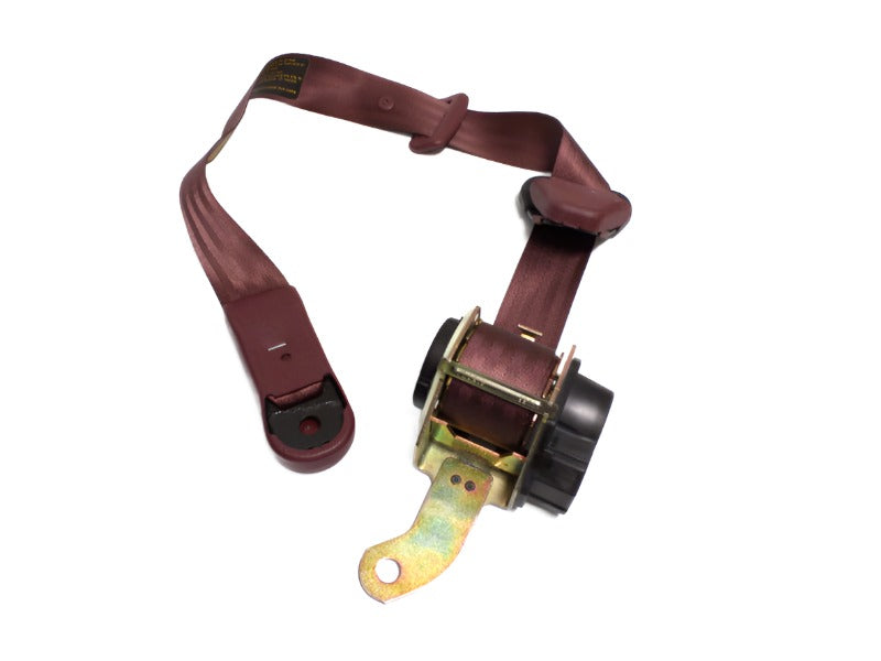 New OEM 1997-1999 Buick Regal - Century Passenger Right Burgundy Seat Belt, Part # 12369690