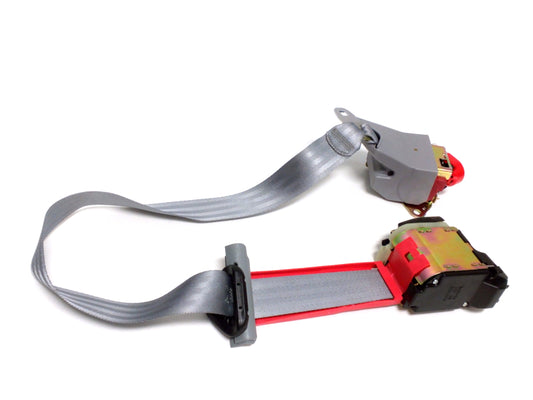 New OEM 1990-1991 Buick Century, Olds Cutlass Driver Front Seat Belt Gray, Part # 12399627