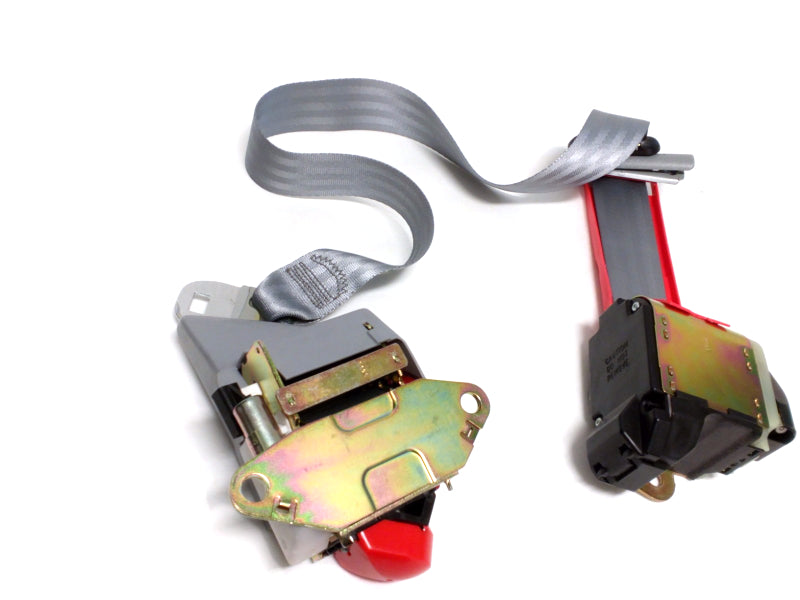 New OEM 1990-1991 Buick Century, Olds Cutlass Driver Front Seat Belt Gray, Part # 12399627