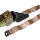 New OEM 1992 Camaro, Firebird Beige Passenger Rear Seat Belt, Part # 12510136