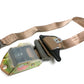 New OEM 1992 Camaro, Firebird Beige Passenger Rear Seat Belt, Part # 12510136