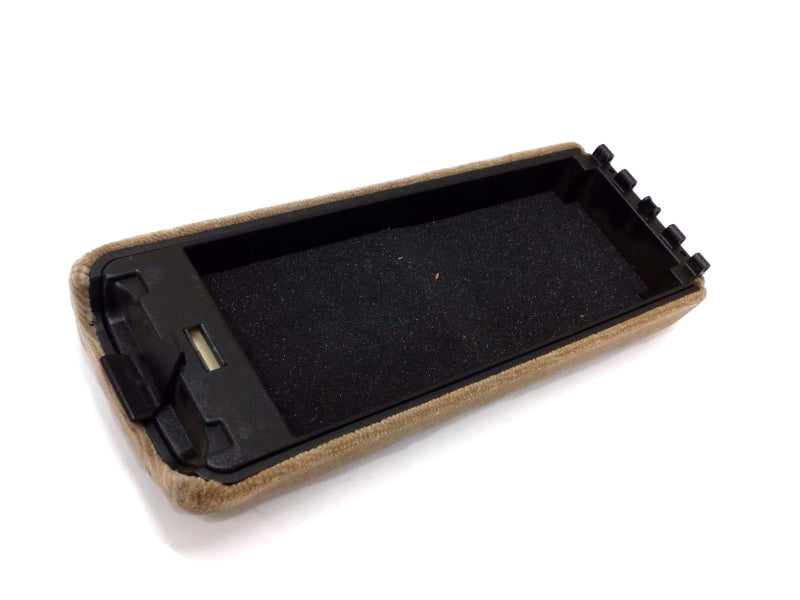 New OEM 1993 - 1995 Pontiac Bonneville Front Seat Folding Storage Armrest Lid Beige, Part # 12513111