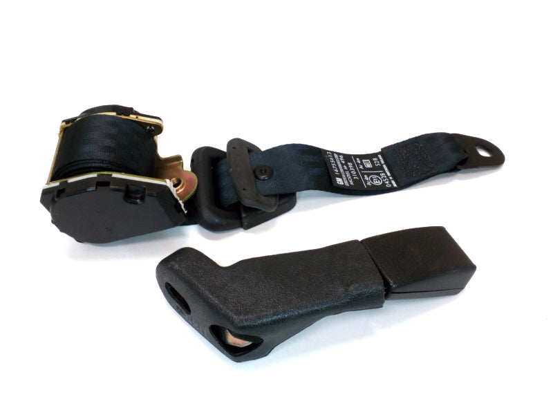 New OEM 1991 - 1994 Chevrolet, GMC S10 S15 Driver Rear Black Seat Belt, Part # 12540989