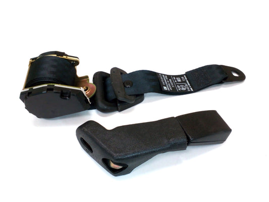 New OEM 1991 - 1994 Chevrolet, GMC S10 S15 Driver Rear Black Seat Belt, Part # 12540989