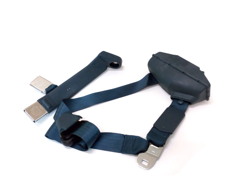 New OEM 1993 - 1994 GMC Typhoon, Jimmy, S10, Bravada Front Driver Seat Belt Blue, Part # 12542828