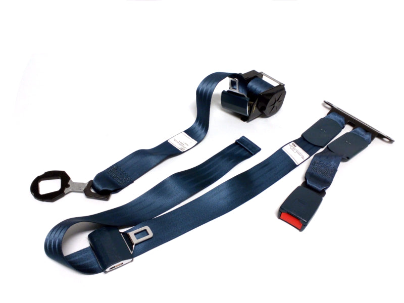 New OEM 1993-1994 Chevrolet GMC C/K Truck Passenger Right Rear Seat Belt Blue, Part # 12544528