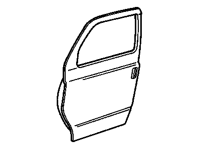 Bumper, Side Door Window Sash