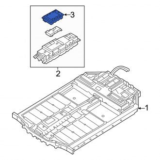 New OEM Genuine Audi, Drive Motor Battery Pack Insulator - Part # 9J1915441