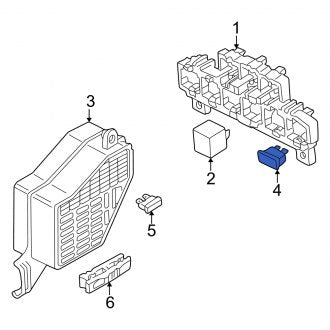 New OEM Genuine Audi, Multi-Purpose Fuse - Part # 443937105A