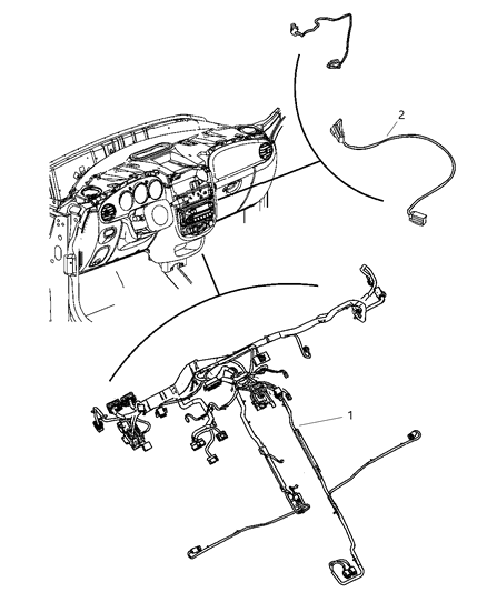 Wiring Instrument Panel