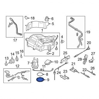 New OEM Genuine Audi, Diesel Exhaust Fluid - Part # 4G0131975