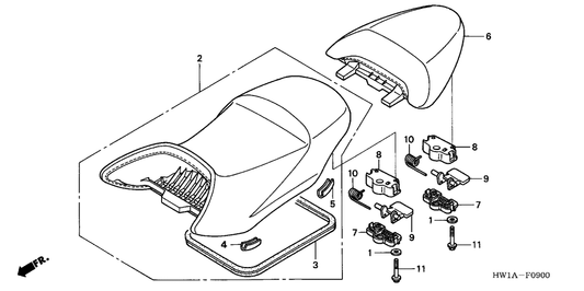 Seat, Rr. (Type4)