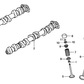 Camshaft, Ex.
