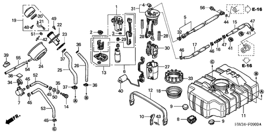 Tube, Tank Breather