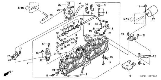 Body Assy., Throttle