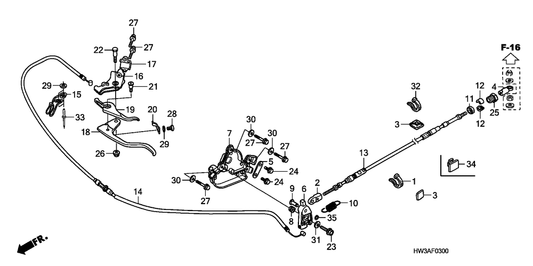 Lever, Trim Lock