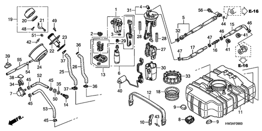 Tube, Filler Neck