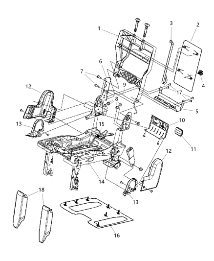 Shield Fold Flat