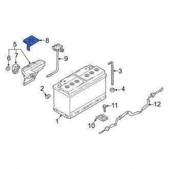 New OEM Genuine Audi, Battery Terminal Cover - Part # 8W7915429