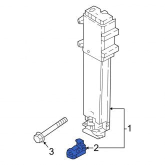 New OEM Genuine Audi, Lower Roll Bar Bracket - Part # 8W7813149