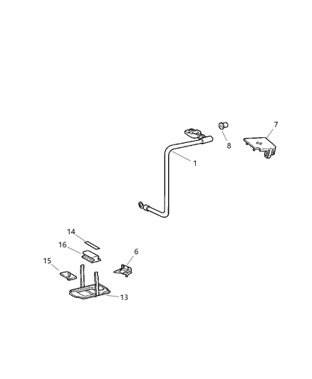 Spacer Battery Retainer