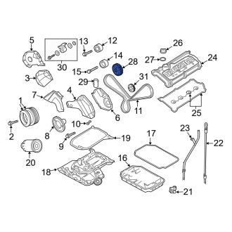 New OEM Genuine Audi, Engine Timing Camshaft Gear - Part # 078109111B