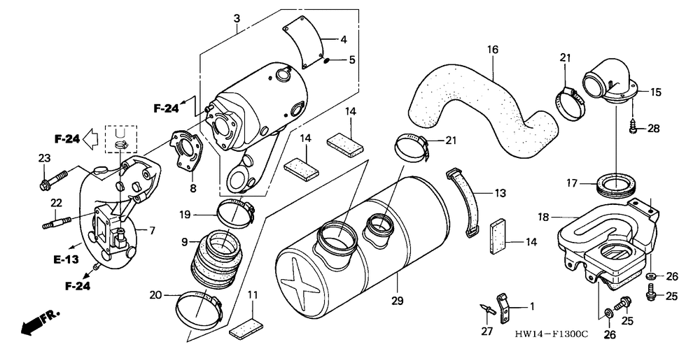 Muffler, Water
