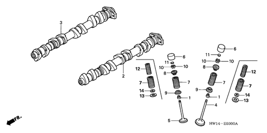 Camshaft In.