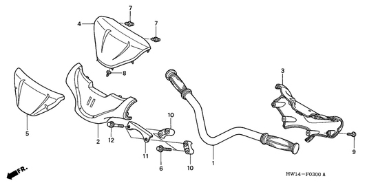 Pipe, Handle *R134*