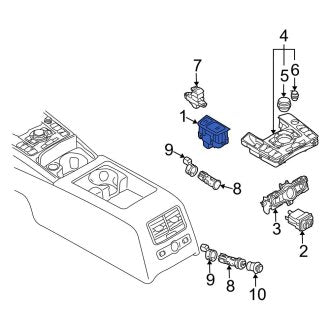 New OEM Genuine Audi, Ignition Switch - Part # 4F0910132L