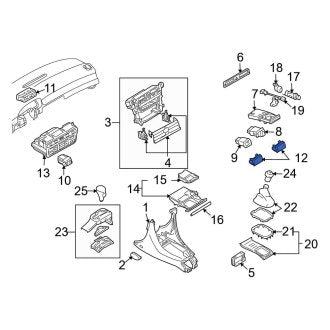 New OEM Genuine Audi, Left Instrument Panel Cover - Part # 4B0941515AB98