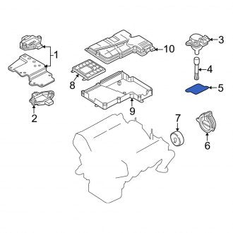 New OEM Genuine Audi, Ignition Coil Mounting Gasket - Part # 058905261A