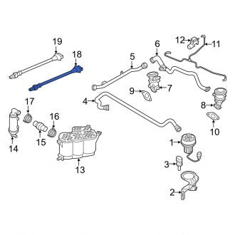 New OEM Genuine Audi, Front Oxygen Sensor - Part # 06E906265AP