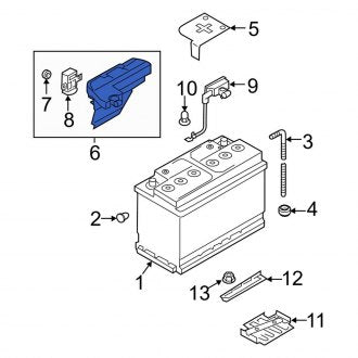 New OEM Genuine Audi, Battery Current Sensor - Part # 4N0915459