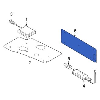 New OEM Genuine Audi, Antenna Amplifier - Part # 420035225R