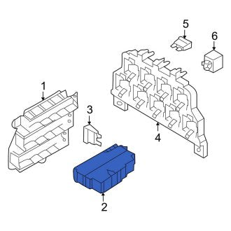 New OEM Genuine Audi, Fuse Holder - Part # 8K0941824D